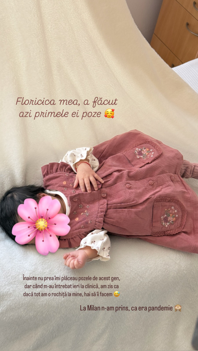Fanii Danielei Iliescu, uimiți de părul fiicei sale. Sursa foto: Instagram / Daniela Iliescu