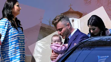 Ce nu s-a văzut la botezul fetiței Gabrielei Cristea! Imagini exclusive