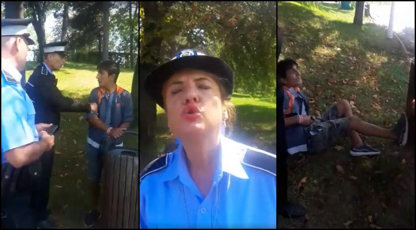 Ce spune băiatul lovit de un polițist în parcul IOR: ”Mi-au zis că n-o să mor până la secție”!