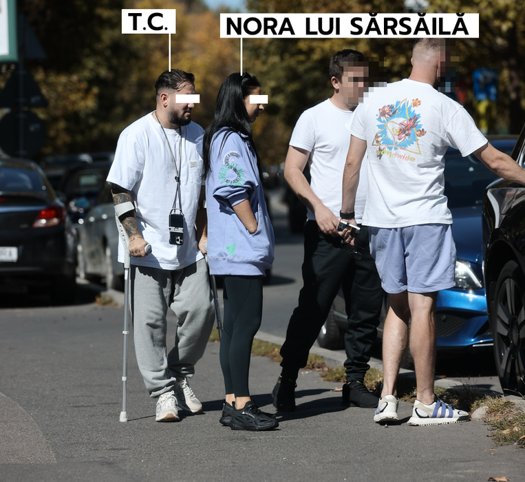 T.C., puternic "tamponat" în zona de Nord a Capitalei (Foto: CANCAN.RO)