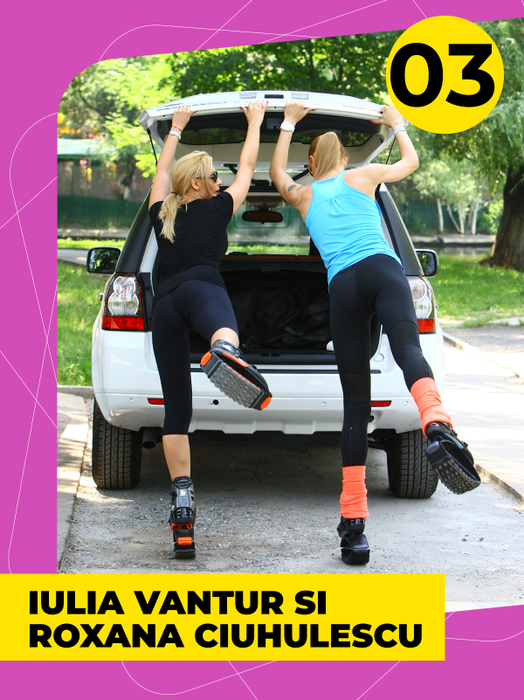 Top 20 vedete care au muncit pentru siluetă, nu glumă! Iulia Vântur, Anna Lesko sau Roxana Ciuhulescu, în ipostaze memorabile