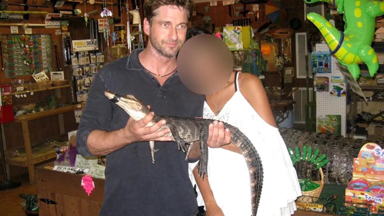 Gerard Butler s-a indragostit de o romanca! Afla cine este bruneta cu care are o idila!