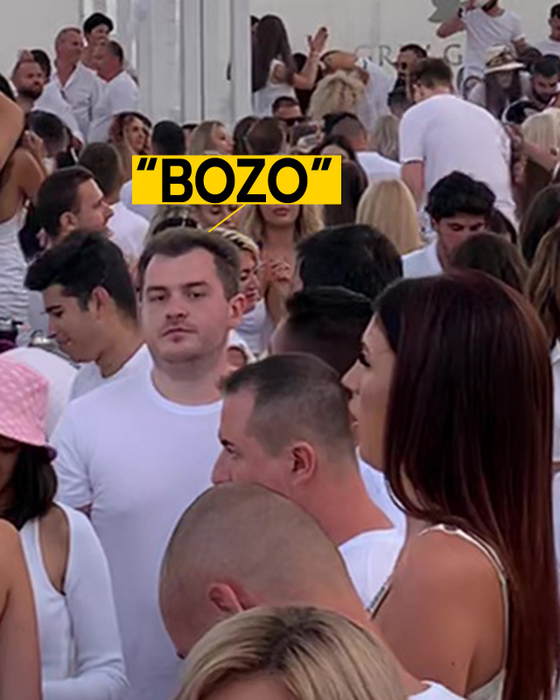 "Bozo" s-a distrat la Loft