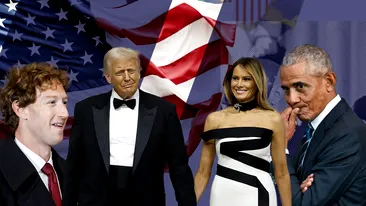 Culisele incendiare ale investirii lui Donald Trump: Melania și-a lovit soțul cu pălăria, Zuckenberg a fost hipnotizat de silicoane, iar Barack Obama a fost huiduit!