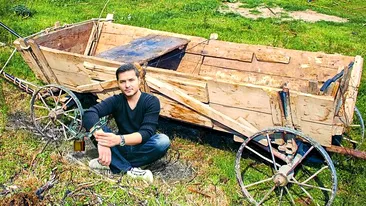 L-a legat pe Varciu de o caruta