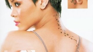 Rihanna e desenata din cap pana-n picioare! Al 17-lea tatuaj