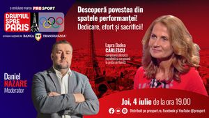 Laura Badea-Cârlescu, campioană olimpică, mondială şi europeană la proba de floretă, invitata emisiunii ,,Drumul spre Paris’’ de joi, 4  iulie, de la ora 19:00