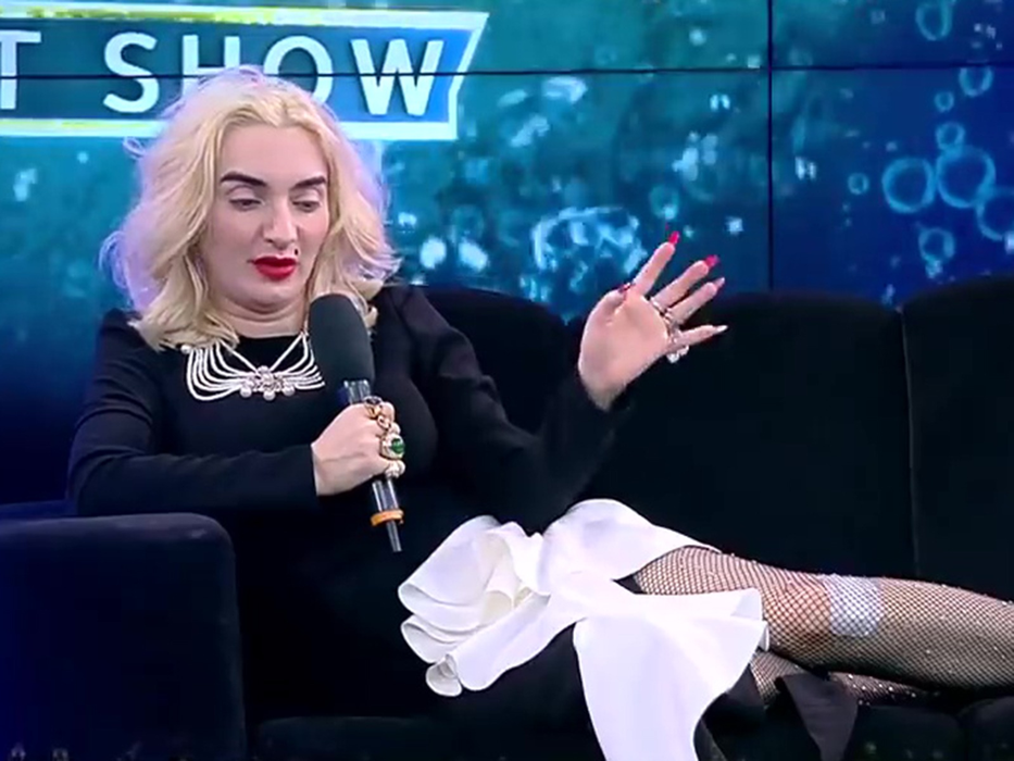 Ana Morodan, apariție controversată în emisiunea lui Dan Capatos (Foto: captură video)
