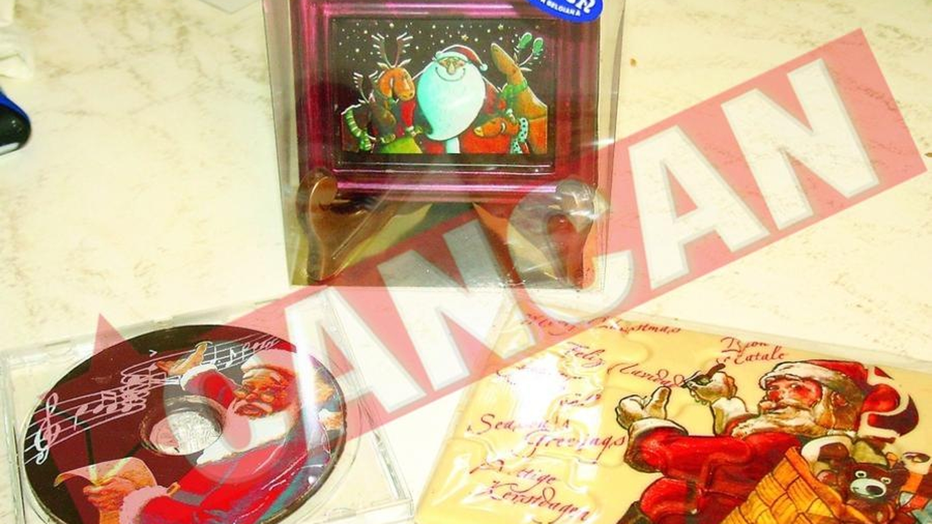 CD-uri din ciocolata, cadou