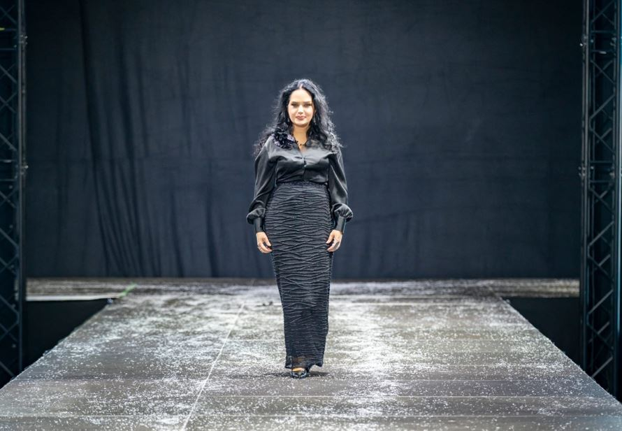 Creatoarea de modă Beatrice Lianda Dinu și-a prezentat colecția