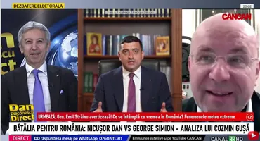 Cine va câștiga alegerile prezidențiale?! Cozmin Gușă a dat verdictul la Dan Diaconescu DIRECT: ”Nu are cine să iasă decât el”
