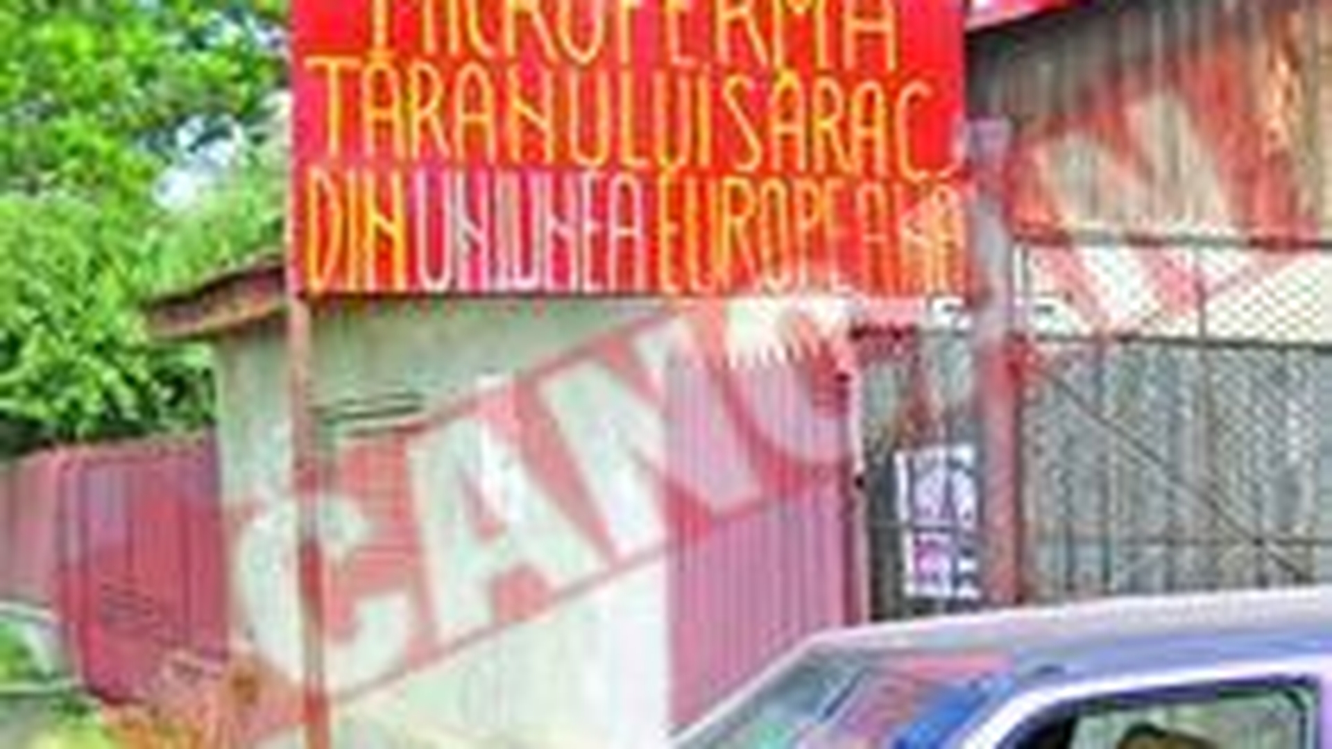 Protestul "taranului sarac din UE", in Vrancea