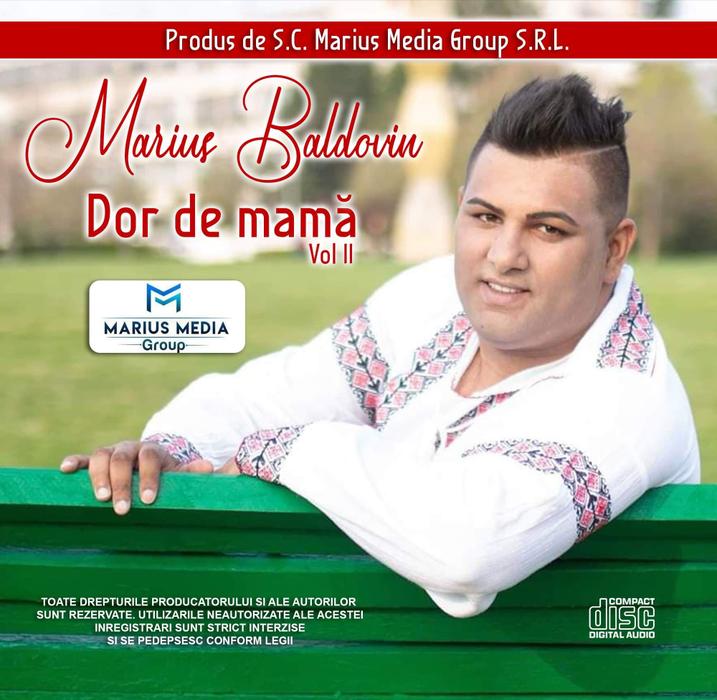 Marius Baldovin, proiect muzical în lacrimi: ”Este dedicat mamei mele care m-a abandonat!”