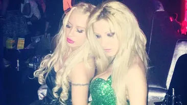 Simona Trasca s-a consolat cu o blonda in club!