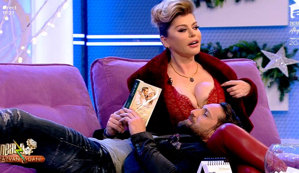 Dani Oțil și Loredana Groza, surprinși în ipostaze incendiare de Dragobete. Artista și-a scos bustul generos la înaintare și…
