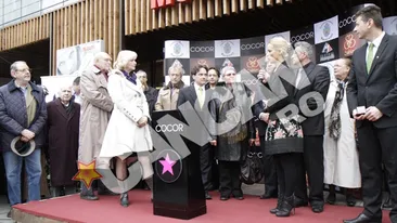 Actorul Stefan Iordache a primit o stea pe Aleea Celebritatilor din Capitala