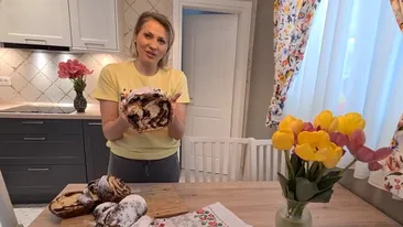 Rețeta de cozonac a Mirelei Vaida! Ingredientul secret care asigură un aluat foarte pufos: „Aşa se face în Moldova”