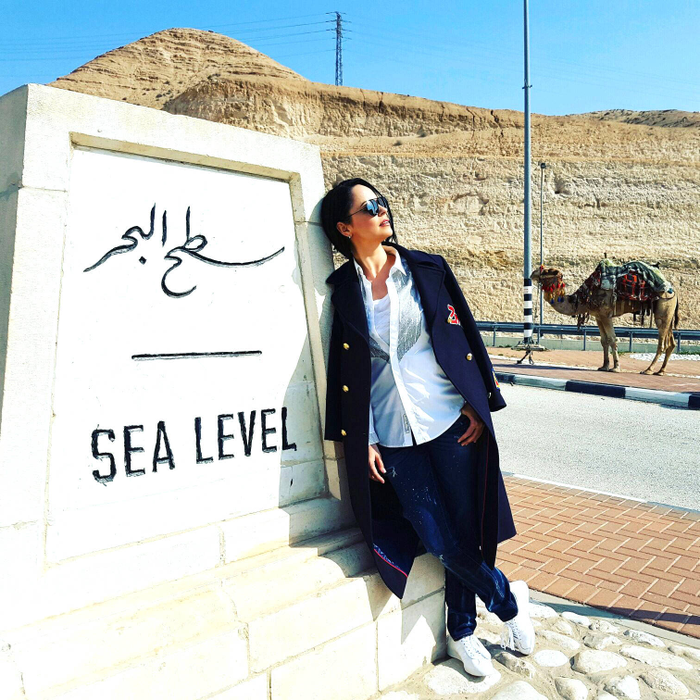 Andreea Marin a fost în vacanţă în Israel.