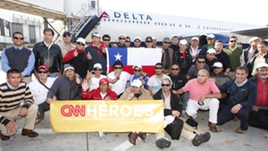 Minerii din Chile, eroi in Statele Unite