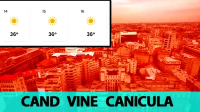 Când vine canicula în București. Meteorologii EaseWeather au anunțat data exactă