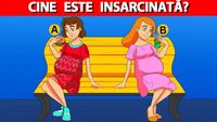 Test de inteligență | Una dintre aceste două femei este însărcinată. Care?