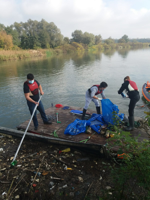 Voluntarii își propun să nu lase niciun pet să ajungă în Dunăre