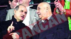 Fathi Taher, alături de George Copos, în perioada în care finanțau Rapidul