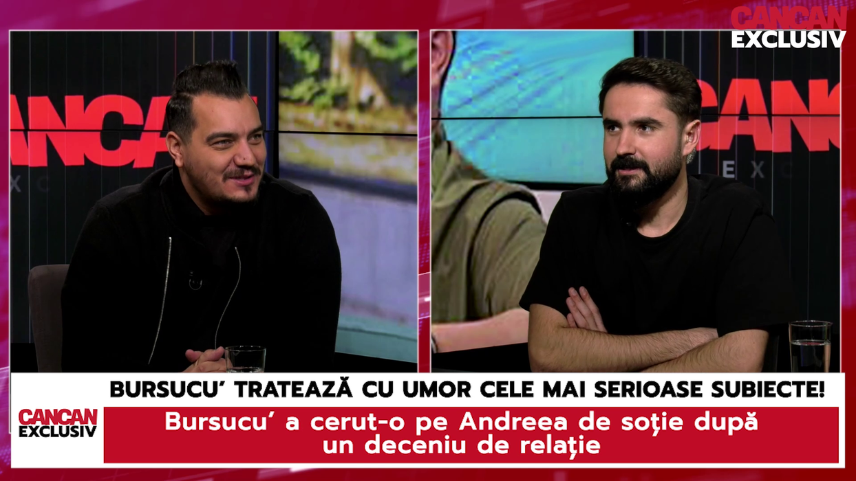 Bursucu' Adrian Cristea a vorbit deschis despre relația cu viitoarea soție, dar și despre nunta cu aceasta, într-un episod special de CANCAN EXCLUSIV (Foto: captură video)