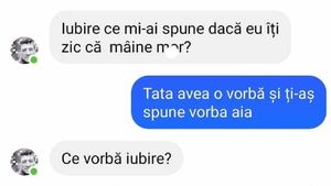 Bancul începutului de săptămână | ”Iubire, ce mi-ai spune dacă mâine mor?”