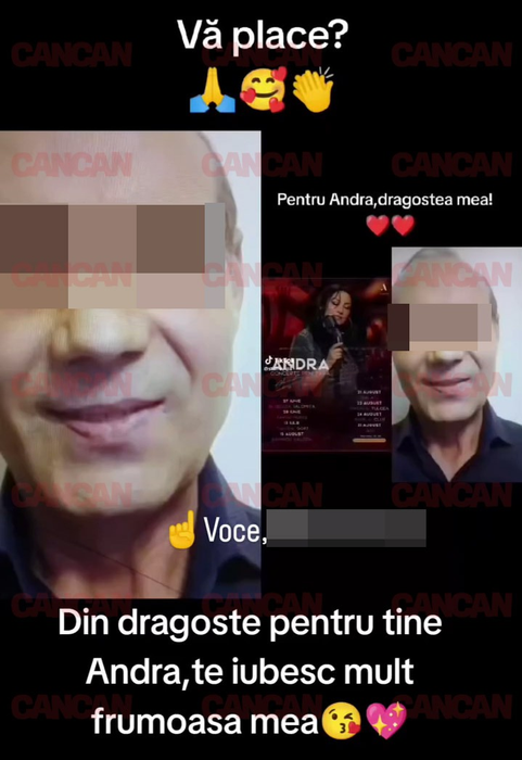 IMAGINI ÎN PREMIERĂ. Motivul pentru care soții Măruță au cerut ordin de protecție. Hărțuitorul a făcut o obsesie pentru Andra: ”Te iubesc mult, îngeraș!”