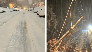 Circulația trenurilor, suspendată din cauza ninsorilor! Anunțul făcut de CFR Călători