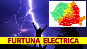 ANM a modificat prognoza. Vine furtuna electrică în toată România, începând cu 8 iunie 2022