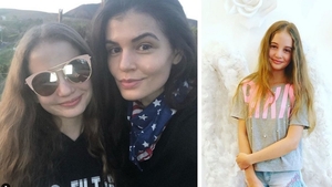 Fiica lui Irinel Columbeanu calcă pe urmele mamei sale, Monica Gabor. Cum pozează Irina Columbeanu la 12 ani