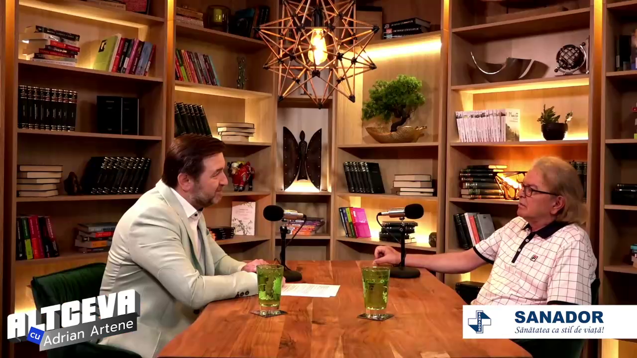 Podcastul poate fi urmărit integral pe canalul de YouTube ”ALTCEVA cu Adrian Artene” / (Sursa: Captură video)
