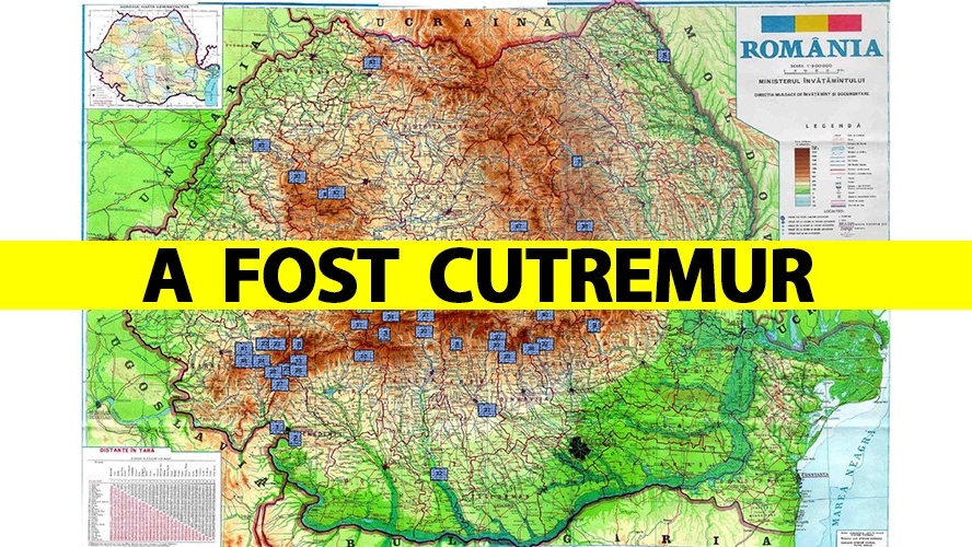 Cutremur mare în România! A fost cel mai puternic din ultima perioadă