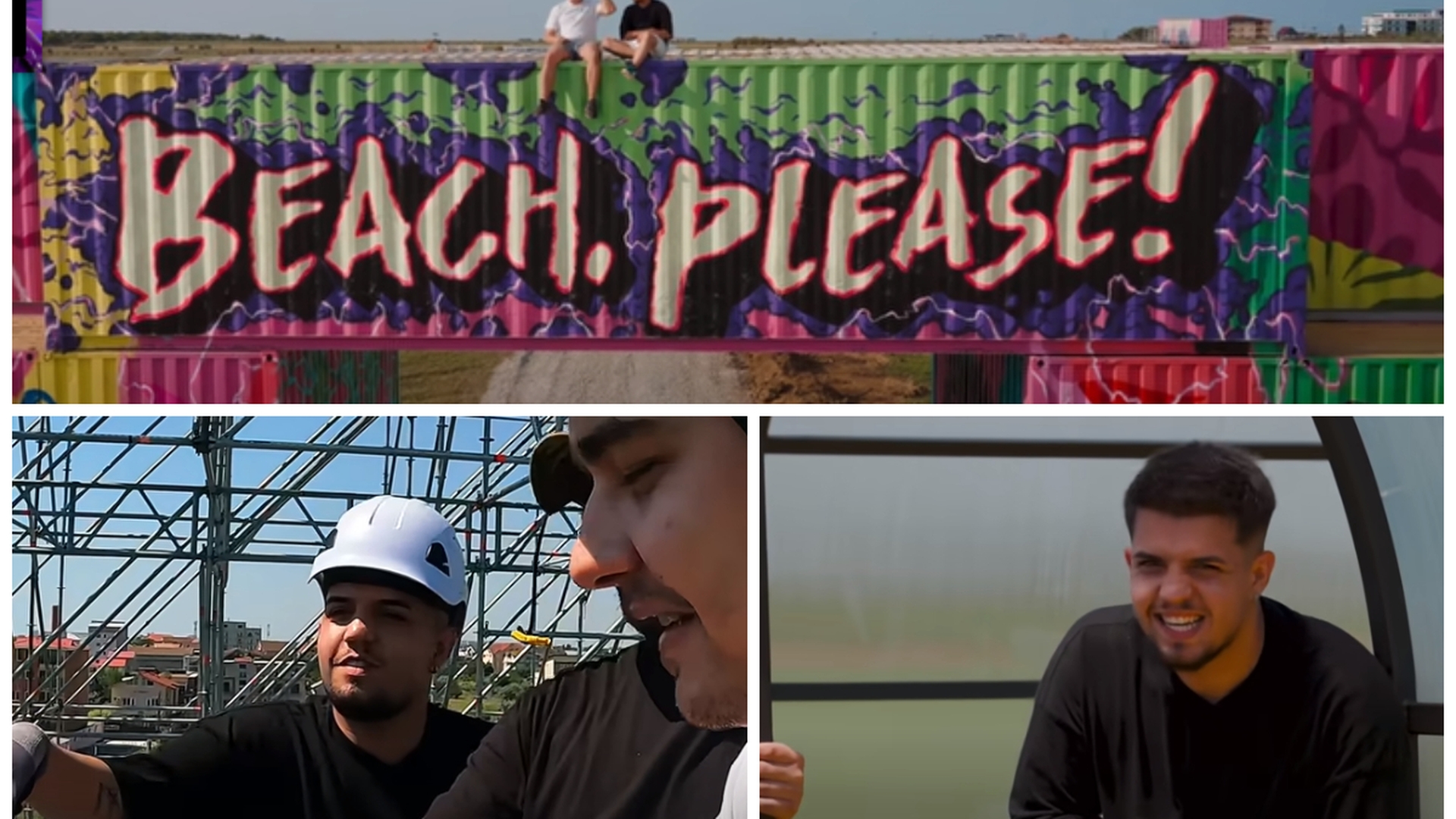 Selly l-a pus la muncă pe Babasha, după ce l-a luat la „Beach, Please”! Ce a ajuns să facă artistul care a cântat cu Coldplay: „Pe șantier”