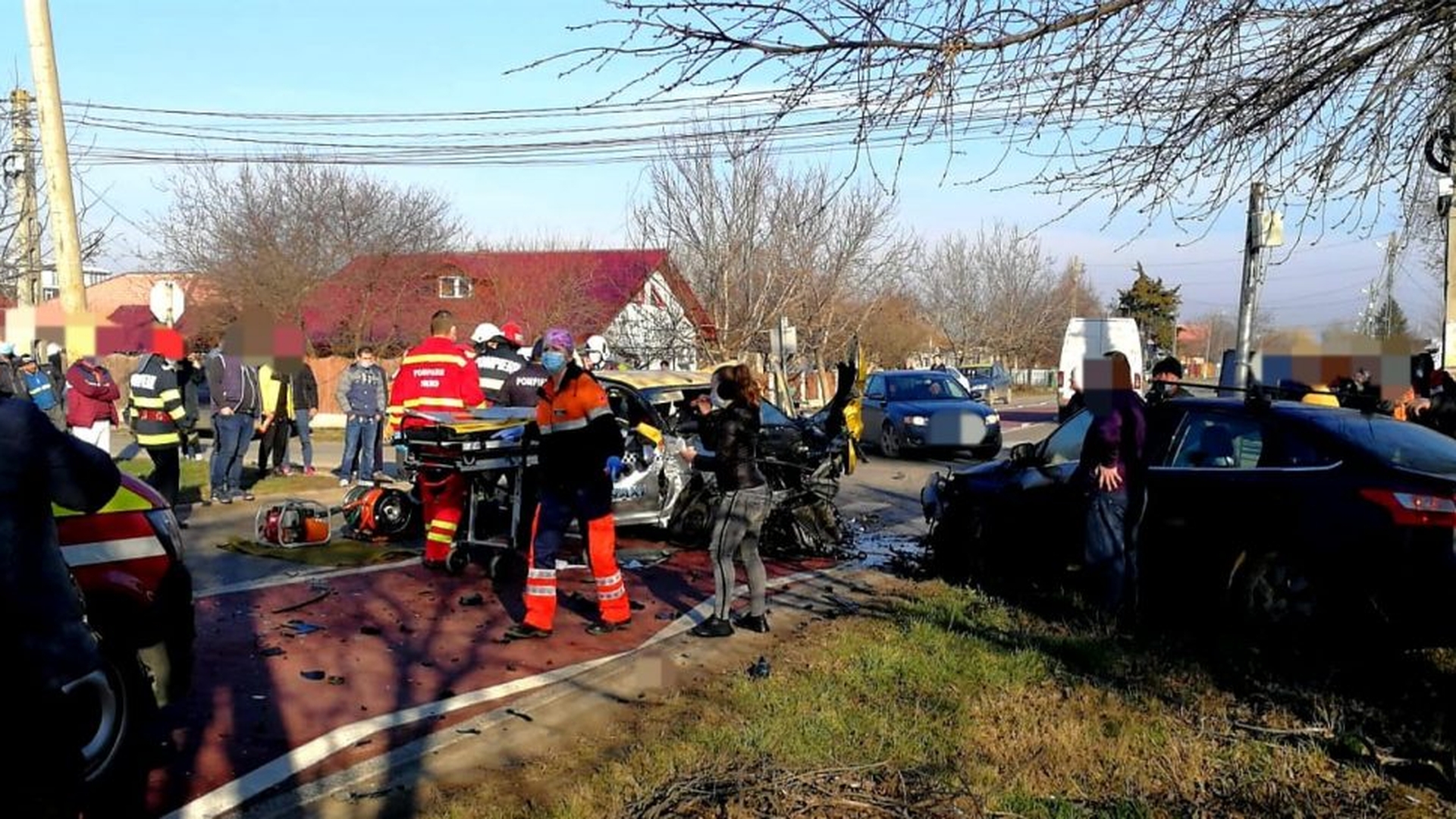 Accident grav în Ialomița. Șase persoane au fost rănite