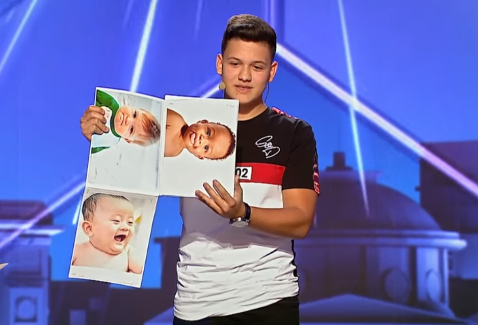 El este puștiul care i-a lăsat mască pe jurații de la ”Românii au talent”