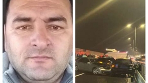 El este Marius, bărbatul care a murit în accidentul produs pe A1! A încercat să salveze persoanele rănite, însă l-a costat viața
