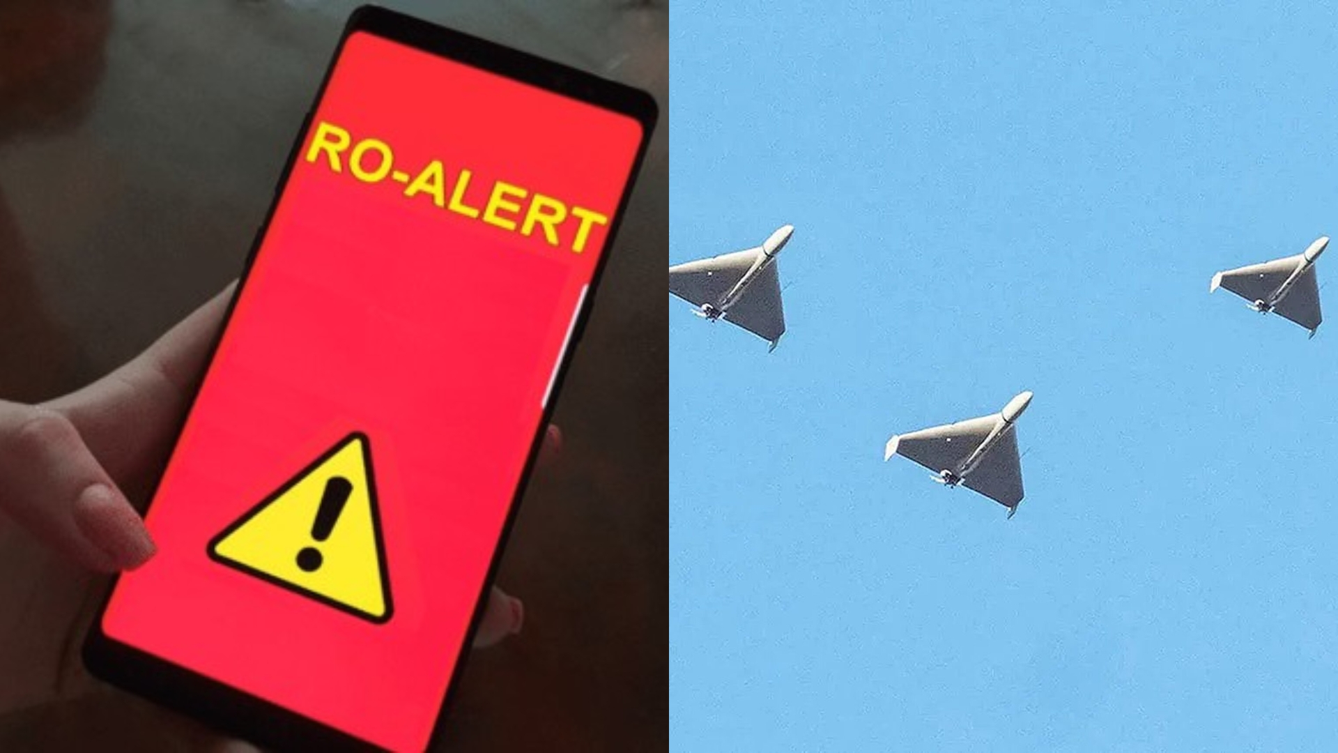 Dronă detectată în apropiere de Sulina. Armata a ridicat de la sol două avioane F-16