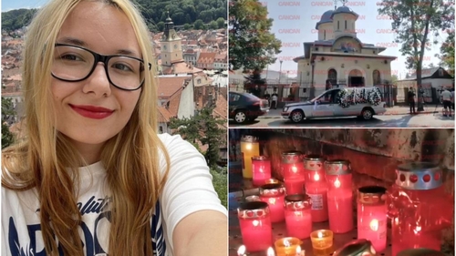 Imaginile durerii! Roberta, tânăra de 20 de ani ucisă de șoferul drogat în stațiunea 2 Mai, condusă pe ultimul drum. VIDEO