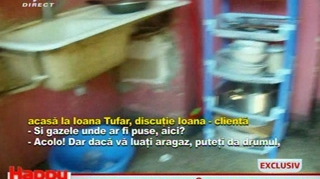 Nu ai vazut asa ceva in viata ta! Apartamentul Ionei Tufar e plin de gandaci si nu are apa si gaze! Cainele face pipi pe jos, in bucatarie!