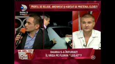 Prietenul Daianei Dutu neaga ca l-ar fi amenintat pe Florin Grigore! Florine, te droghezi?