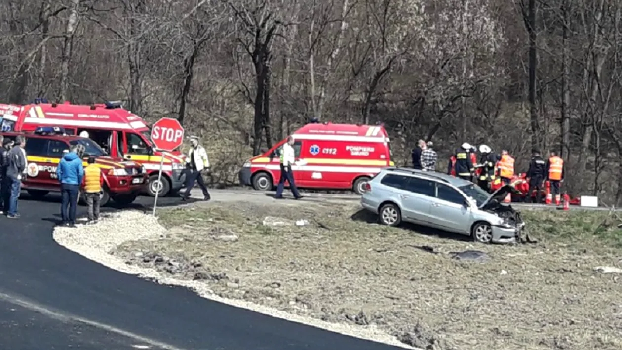 Șapte victime, după un accident grav de circulație în Mureș!