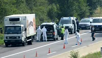 71 de imigranti au fost gasiti morti intr-un camion frigorific abandonat in Austria. 12 romani au fost retinuti in acest caz