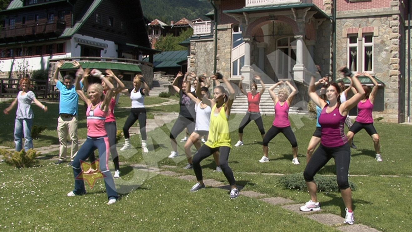 Tabara de slabit la Sinaia! Cantonament de fitness cu antrenoarea vedetelor
