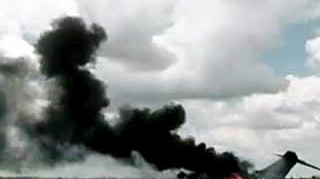 Avionul prabusit la Craiova s-a lovit de un stalp din beton inainte de impactul cu solul