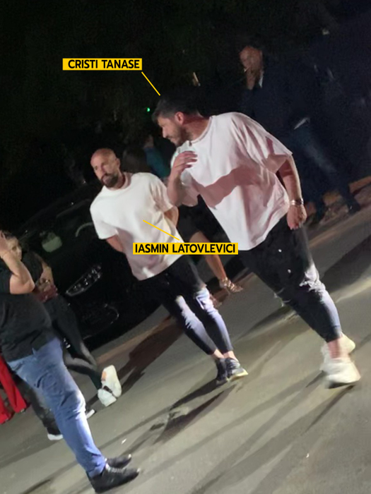 Iasmin Latovlevici și Cristi Tănase, scoși din club de bodyguarzi, după ce au "atentat" la câteva gagicuțe (Foto: CANCAN.RO)