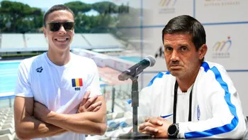 Cum a reacționat David Popovici după ce a fost numit „al doilea român din Roma”, după Cristi Chivu