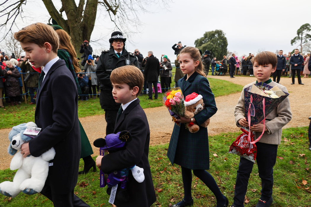 Familia regala la Sandringham. Foto: Profimedia
